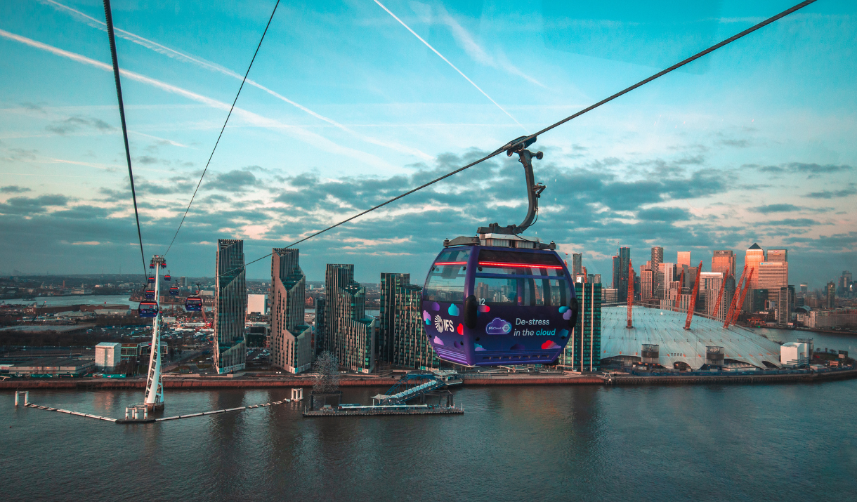 IFS Cloud Cable Car, Greenwich Peninsula